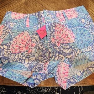 Lilly pulitzer shorts. Size 2. Raising shell blue haven
